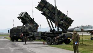 FILE PHOTO: Patriot missile defence system is seen at Sliac Airport, near Zvolen