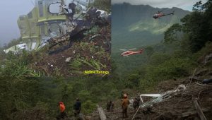 ATR 42-500 aircraft - registered PK-THT and operated by Indonesia Air Transport - IAT - crash