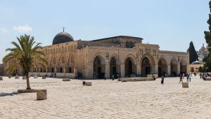 Al-Aqsa-Mosque-on-the-territory-of-the-interior-of-the-Temple-Mount-in-the-Old-City-in-Jerusalem-Israel