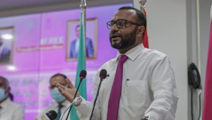 މިއަދުގެ ރަސްމީޔާތުގައި ޑރ. ޝަހީމު ވާހަކަ ދައްކަވަނީ.