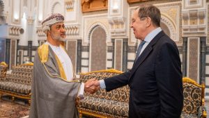 Russian Foreign Minister Sergei Lavrov visits Oman