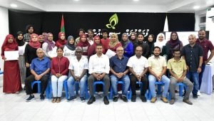 ފުވައްމުލައް ސިޓީގެ ނޫސްވެރިކަމުގެ ކޯސް ނިންމުމުގެ ހަފުލާގެ ތެރެއިން.. -ފޮޓޯ: ފަހުދު