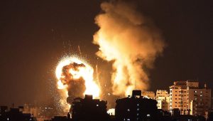 PALESTINIAN-ISRAEL-GAZA-ROCKET