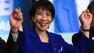 Japan first female prime minister Sanae Takaichi - CNN photo