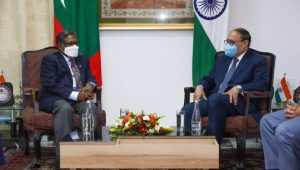 އިދިކޮޅު ކޯލީޝަންގެ އެޑްވައިޒަރު ޑރ. ވަހީދު، އިންޑިއާގެ ފޮރިން ސެކްރެޓަރީއާ މިއަދު ބައްދަލުކުރައްވަނީ