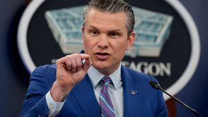 US Defense Secretary Pete Hegseth