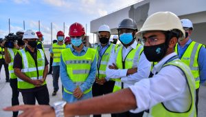 ވީ.އައި.އޭގައި ހިނގަމުންދާ މަސައްކަތްތައް ރައީސުލްޖުމްހޫރިއްޔާ ބައްލަވައިލައްވަނީ -ފޮޓޯ: ރައީސް އޮފީސް