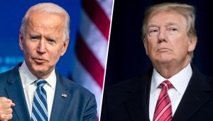 Donald Trump, Joe Biden.