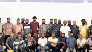 ބިލެތްދޫގެ ފާނަ މަސްވެރިންގެ ކޯހުގެ ބައިވެރިން... ފޮޓޯ: ބިލެތްދޫ ފާނަމަސްވެރިން/ އެފް.ބީ 