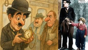 charlie chaplin - gold watch