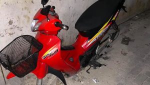 ގެއްލިގެން ހޯދަމުންދިޔަ ސައިކަލު ފެނުނުއިރު ހުރި ގޮތް --ފޮޓޯ: މީސްމީޑިއާ