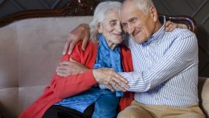 elderly couple