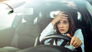 frustration - traffic