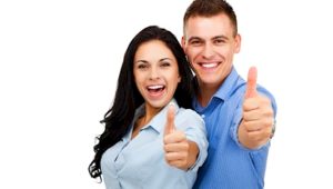 happy man and happy woman 2