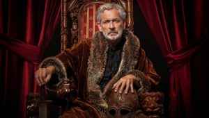Historical King in studio shoot