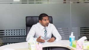ސްޕޯޓްސް މިނިސްޓަރު އަހުމަދު މަހުލޫފު