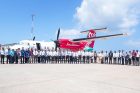 އެއާ އެމްބިއުލެންސްގެ ހިދުމަތް މޯލްޑިވިއަނުން ދޭތާ އެއް އަހަރު ފުރުމުގެ މުނާސަބަތުގައި މިއަދު ވެލާނާ އިންޓަނޭޝަނަލް އެއާޕޯޓުގައި ބޭއްވި ރަސްމިއްޔާތުގައި ބައިވެރިވެ ވަޑައިގަތް ފަރާތްތައް