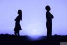 man woman breakup
