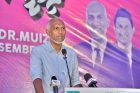ދުވާފަރުގައި ބޭއްވި ކެންޕެއިންގެ ޖަލްސާގައި ޑރ. މުހައްމަދު މުއިއްޒު ވާހަކަފުޅު ދައްކަވަނީ