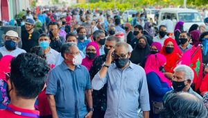 މާލޭގައި ބޭއްވި ހަރަކާތުގައި ޕީ.ޕީ.އެމްގެ ލީޑަރޝިޕްގެ ބޭފުޅުން ބައިވެރިވެވަޑައިގަންނަވަނީ 