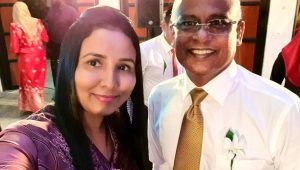 ރައީސް އިބްރާހިމް މުހައްމަދު ސޯލިހާއެކު ނިޝާމާ ސެލްފީއެއް ނަންނަގަވަނީ 