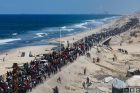 north gaza israel hamas ceasefire truce - bbc photo