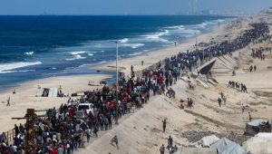 north gaza israel hamas ceasefire truce - bbc photo