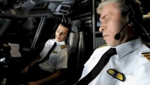 pilots sleeping