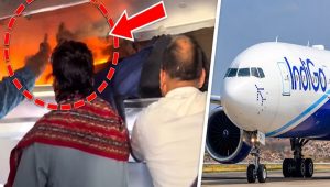 އިންޑިގޯ ފްލައިޓްގެ އޯވަހެޑް ކޮމްޕާޓްމަންޓްގައި އޮތް ޕަވާ ބޭންކްގައި ރޯވުމުން ފަސިންޖަރުންނާއި ކެބިން ކްރޫއިންވަނީ އަލިފާން ނިއްވައިލައިފައި