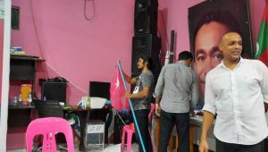 މުޒާހަރާއަށް ތައްޔާރުވުމުގެ މަސައްކަތްތައް ކ. ތުލުސްދޫގައި ކުރިއަށްދަނީ