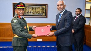 ޗީފް އޮފް ޑިފެންސް ފޯސްގެ މަގާމަށް މޭޖަރ ޖެނެރަލް އިބްރާހީމް ޙިލްމީ އައްޔަން ކުރައްވަނީ