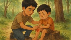 rihan mikal brothers moral lesson short story