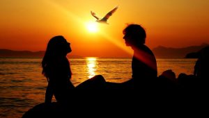 sun set