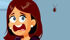 woman cockroach